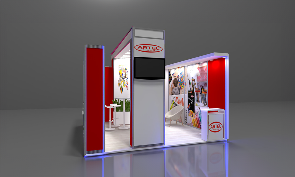 Stand para feria Artel